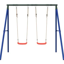 vidaXL Schommelset met 2 schommels