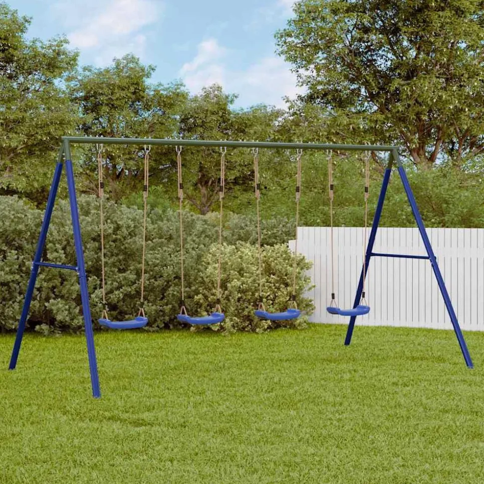 vidaXL Schommelset met 4 schommels