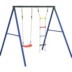vidaXL Schommelset met schommel en ladder