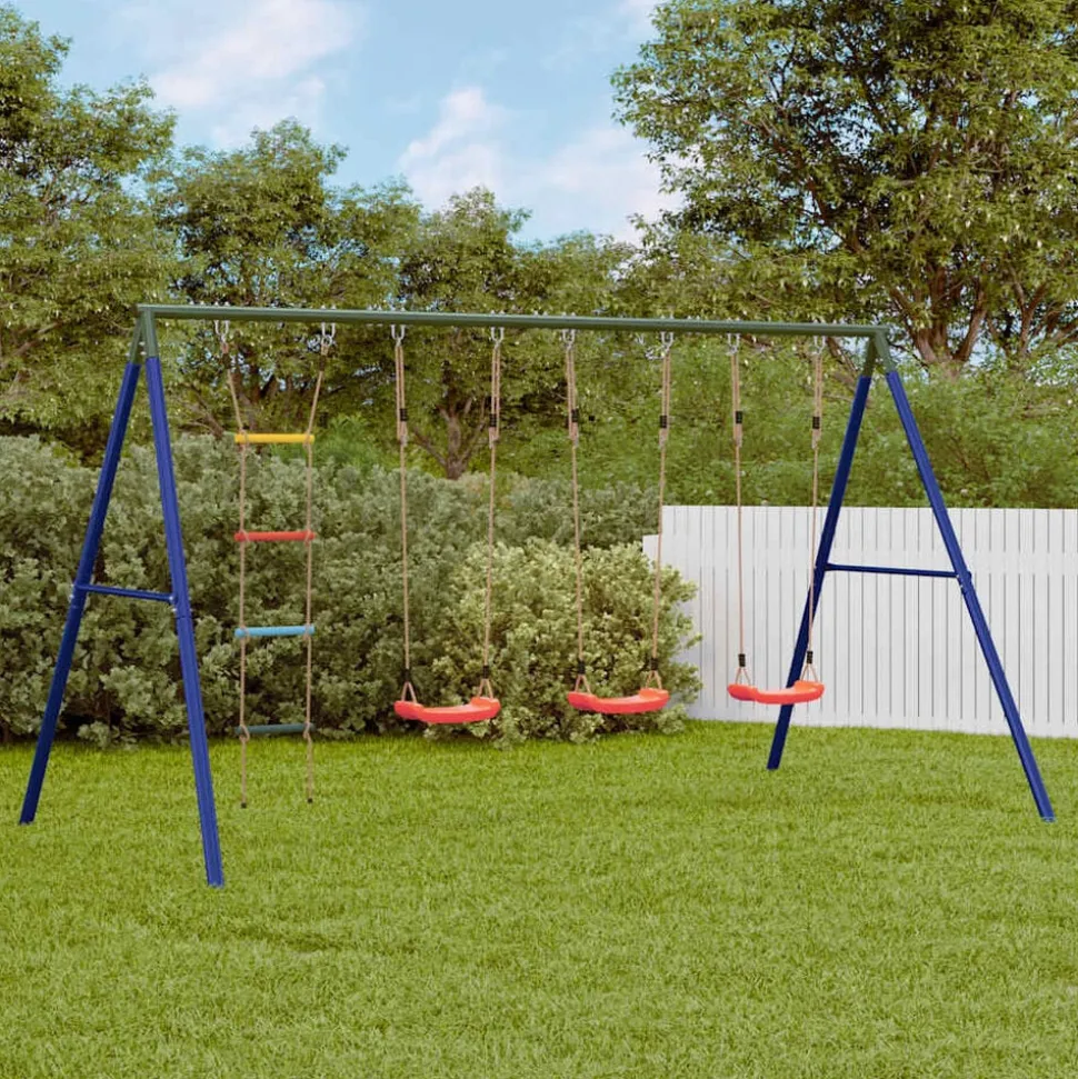 vidaXL Schommelset met schommels en ladder