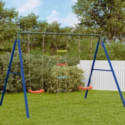 vidaXL Schommelset met schommels en ladder