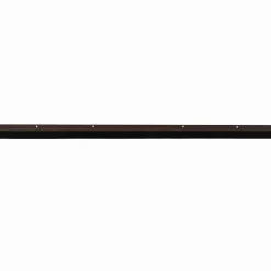 vidaXL Schroefbare Deurborstelafsluitingen 2 pcs Bruin 100 cm