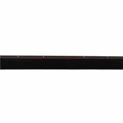 vidaXL Schroefbare Deurborstelafsluitingen 2 pcs Bruin 100 cm