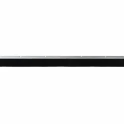 vidaXL Schroefbare Deurborstelafsluitingen 2 pcs Zilver 100 cm