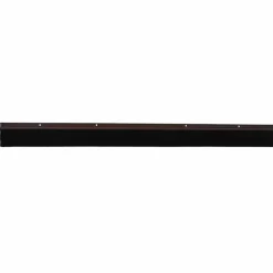 vidaXL Schroefbare Deurborstelafsluitingen 2 pcs Bruin 100 cm
