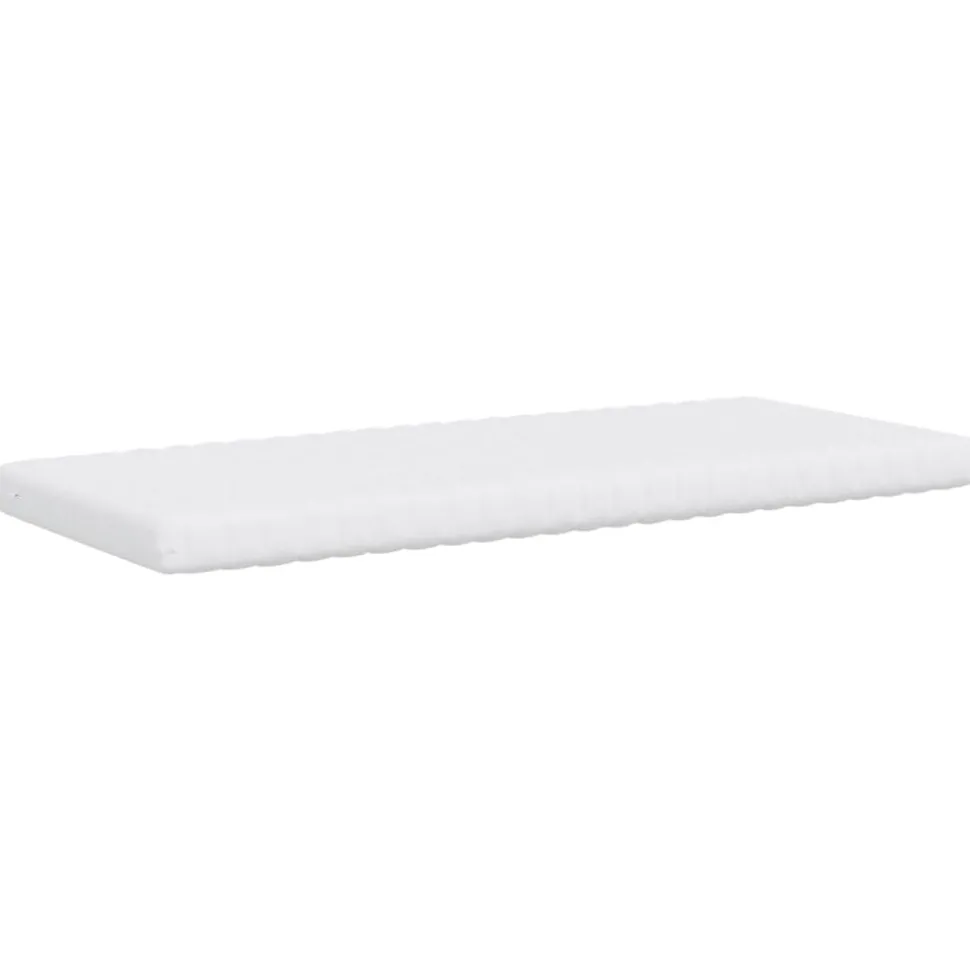 vidaXL Schuimmatras 7 zones hardheid 20 ILD 80x200 cm wit