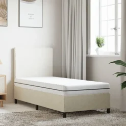 vidaXL Schuimmatras voor kinderen middelzacht 80x160 cm