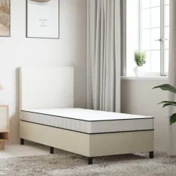 vidaXL Schuimmatras voor kinderen middelzacht 80x160 cm