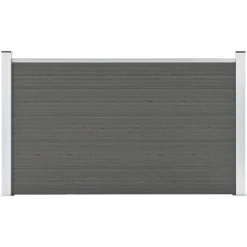 vidaXL Schutting 180x105 cm HKC grijs