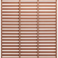 vidaXL Schuttingpaneel 180x180 cm HKC bruin