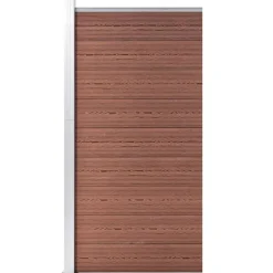 vidaXL Schuttingpaneel 95x186 cm HKC bruin