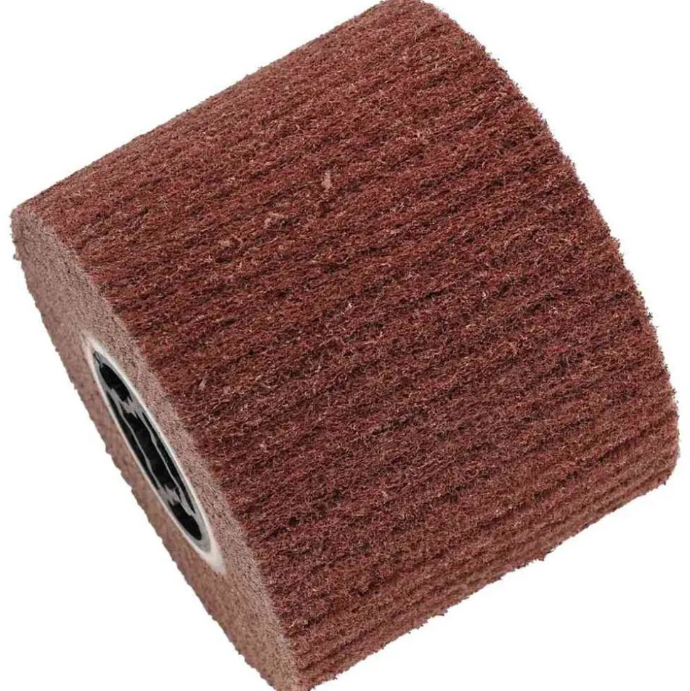 vidaXL Schuurrollen 3 pcs Bruin 12 x 12 x 10 cm Synthetische Vezel