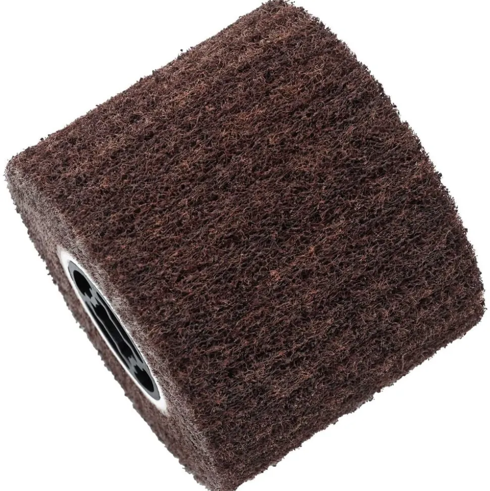 vidaXL Schuurrollen 3 pcs Bruin 12 x 12 x 10 cm Synthetische Vezel