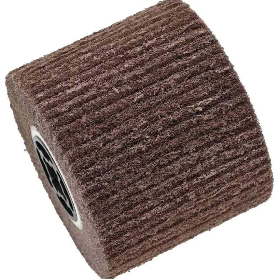 vidaXL Schuurrollen 3 pcs Bruin 12 x 12 x 10 cm Synthetische Vezel