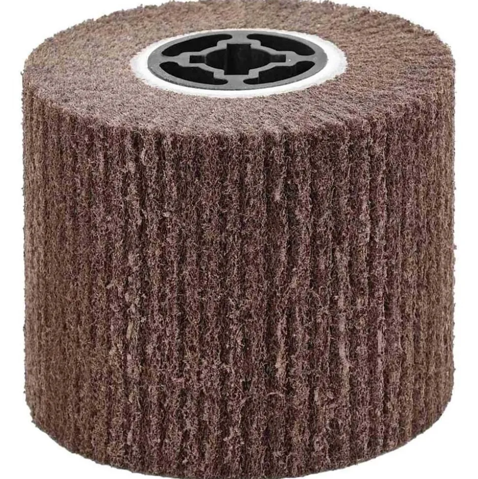 vidaXL Schuurrollen 3 pcs Bruin 12 x 12 x 10 cm Synthetische Vezel
