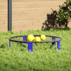 vidaXL Set van 3 bollen en extra pomp Ø90x20 cm