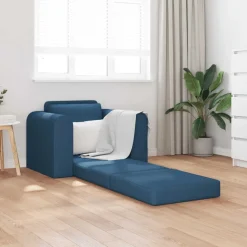 vidaXL Slaapbank Blauw 98 x 71 x 83 cm Stof
