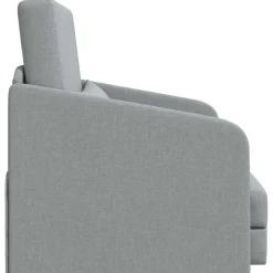 vidaXL Slaapbank Lichtgrijs 65 x 80 x 83 cm Stof