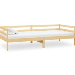 vidaXL Slaapbank massief grenenhout 90x200 cm