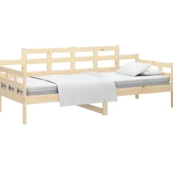 vidaXL Slaapbank 90x200 cm massief grenenhout