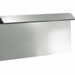 vidaXL Slakkenhekje Zilver 50 x 3,5 x 25 cm Gegalvaniseerd staal