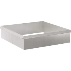vidaXL Slakkenhekken 8 pcs Zilver Roestvrij staal