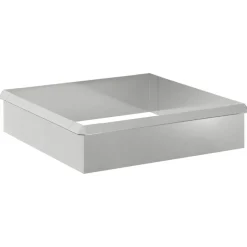 vidaXL Slakkenhekken 8 pcs Zilver Gegalvaniseerd staal