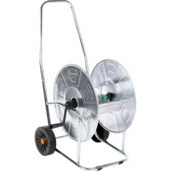 vidaXL Slanghaspelkar voor 80 m 3/4" slang staal