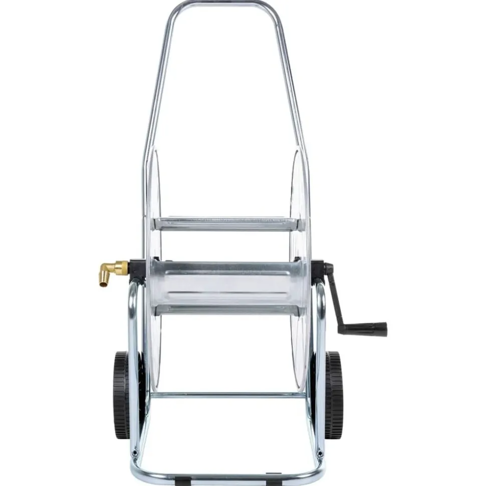 vidaXL Slanghaspelkar voor 80 m 3/4" slang staal