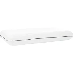 vidaXL Slapen kussen Effen Wit 80 x 40 x 12 cm Gelschuim