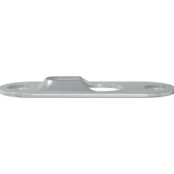 vidaXL Sleufhanger 2 pcs Zilver 45 x 16 x 3.5 mm IJzer