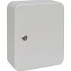 vidaXL Sleuteldoos met slot Ivoor 20 x 7,5 x 25 cm Staal