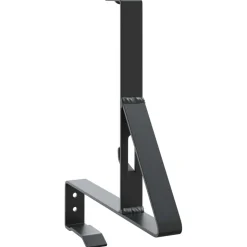 vidaXL Sneeuwbeveiligingsteun Zwart 29,5 x 3 x 34,5 cm Staal