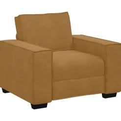 vidaXL Sofastoel Bruin 100x78x84 cm Fluweel