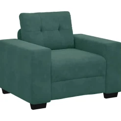 vidaXL Sofastoel Donkergroen 100x78x80 cm Fluweel
