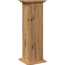 vidaXL Sokkel met opbergruimte 31x30x90 cm hout artisanaal eikenkleur