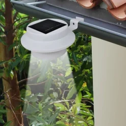 vidaXL Solar buitenlampset 6 stuks wit