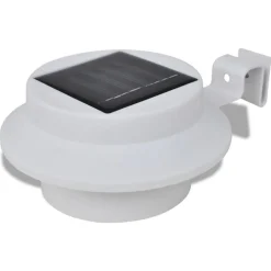 vidaXL Solar buitenlampset 6 stuks wit