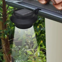 vidaXL Solar buitenlampset 6 stuks zwart