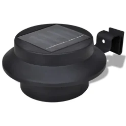 vidaXL Solar buitenlampset 6 stuks zwart