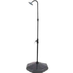 vidaXL Solar douche 20 L aluminium HDPE