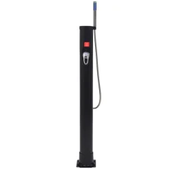 vidaXL Solar douche 8 L PVC staal
