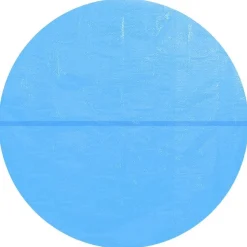 vidaXL Solar zwembadfolie drijvend rond 250 cm PE blauw