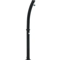 vidaXL Solardouche 20 L 214 cm zwart