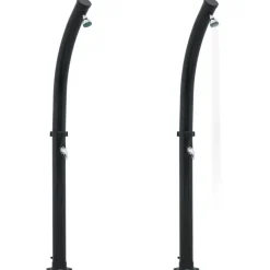 vidaXL Solardouche 20 L 214 cm zwart