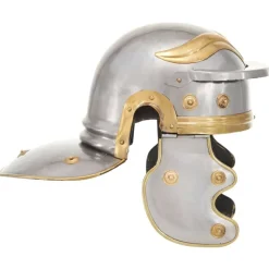 vidaXL Soldatenhelm Romeins replica staal zilverkleurig