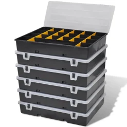 vidaXL Sorteerdozen 6 st