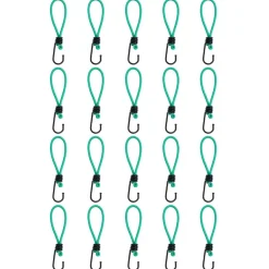 vidaXL Spanelastieken met haken 20 st 15 cm