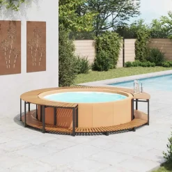 vidaXL Spa-ombouw 273x53 cm massief acaciahout