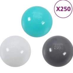 vidaXL Speelballen 250 st meerkleurig